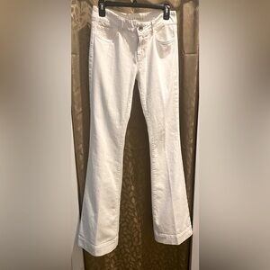 J Brand Love Story white flare jeans 29/34
